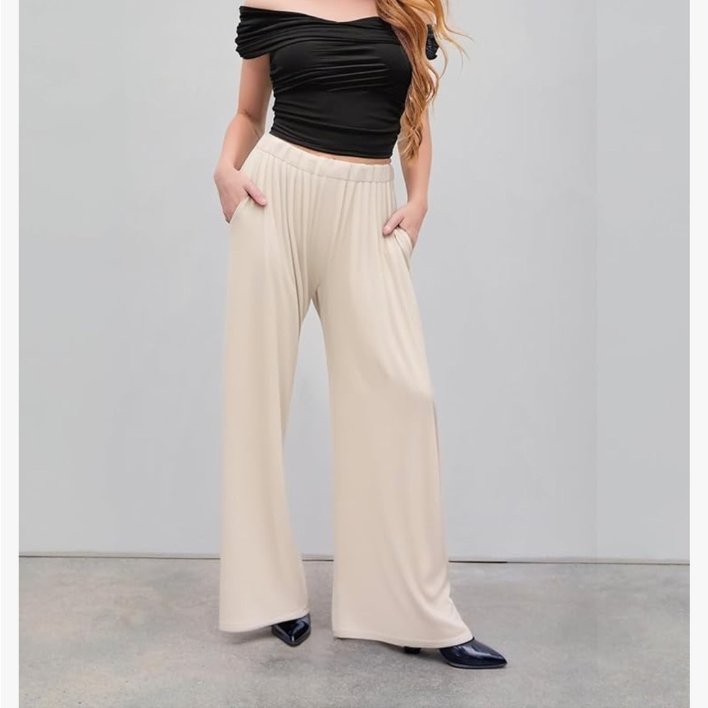 CIDER Wide Leg Palazzo Pants